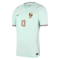 Camiseta Francia Kante #13 Segunda Equipación Replica Mundial 2026 mangas cortas